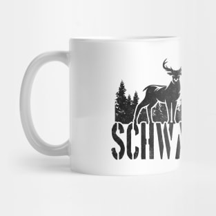 Black Forest Deer Forest Mug